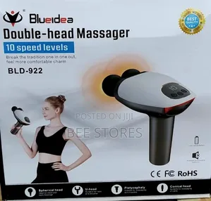 Double Head Blue Idea Massager 10 Speed Level