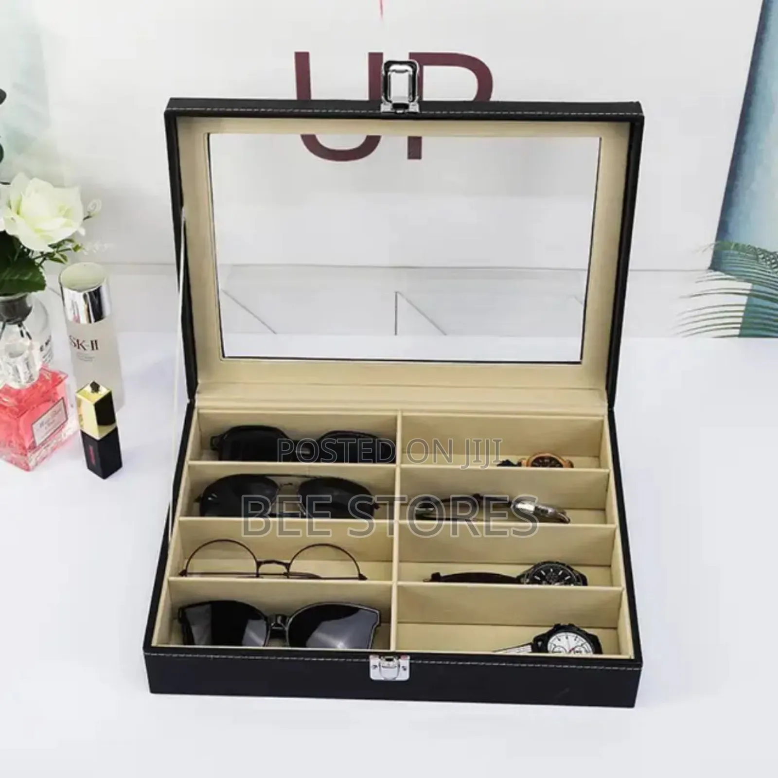 8 Slot Sunglasses Storage Box
