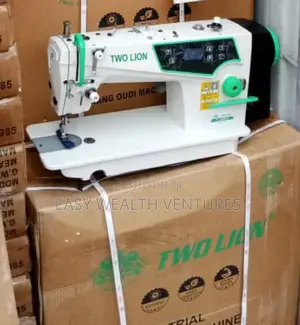 Quality Two Lion Industrial Straight Sewing Machine - 250w - 220v