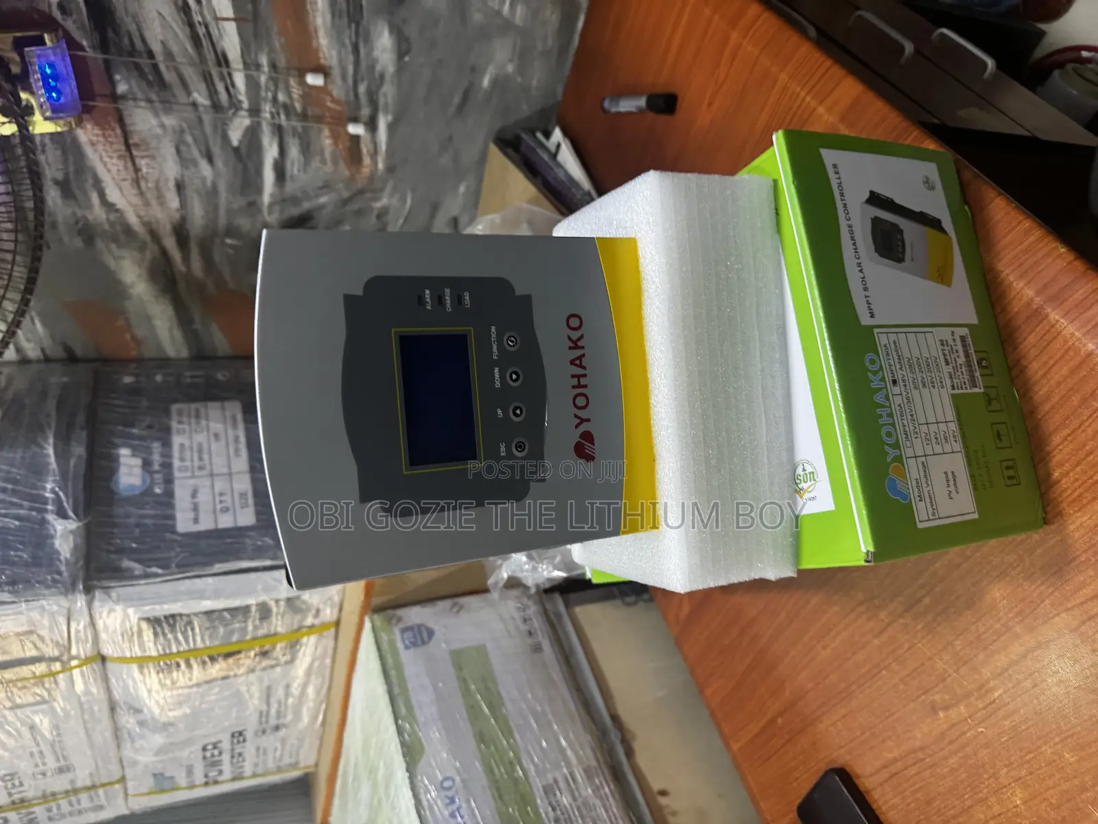 80ah Yohako MPPT Solar Charger Controller Available