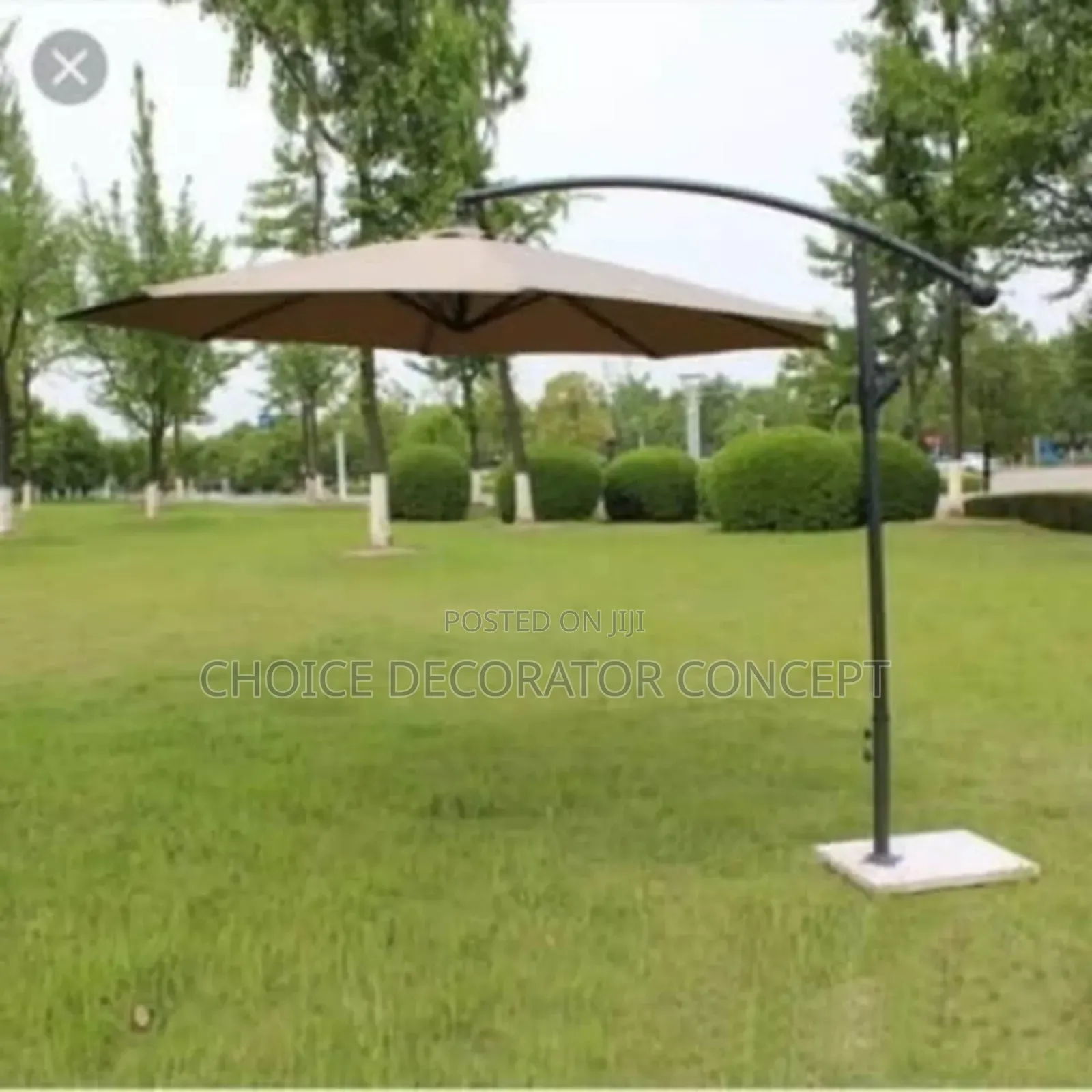 Outdoors Canopy Umbrella Parasol