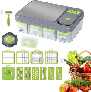 Manual Multifunctional Stainless Steel Dicer Chopper
