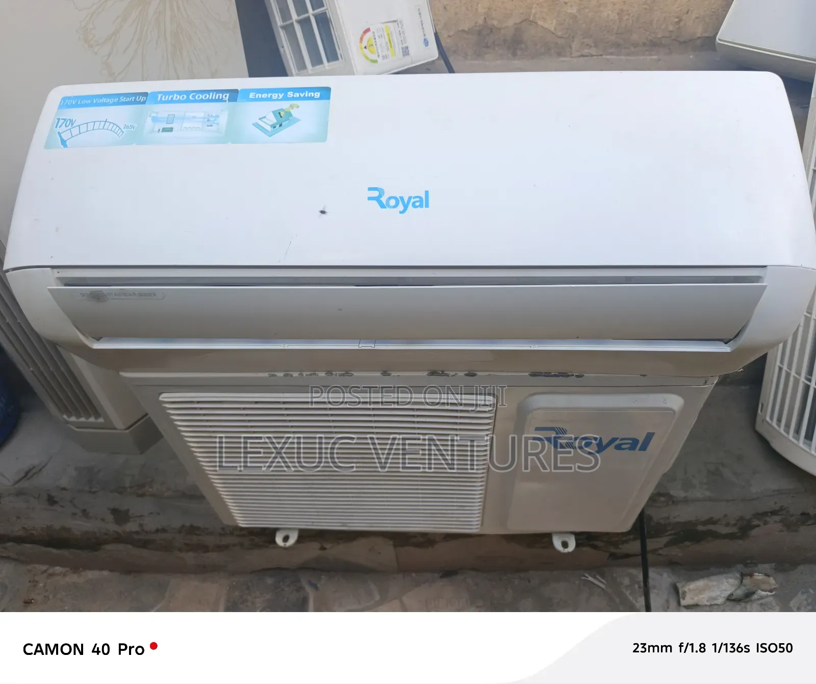 Royal Energy Saving Power Cooling 1hp Split Unit 100% Copper Condenser