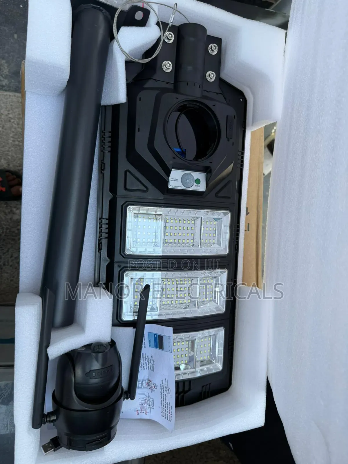 Ai Solar Street Light Camera