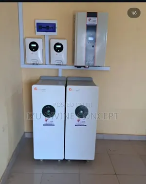 10kva Inverter Setup and 30 KWH Lithium Battery Backup