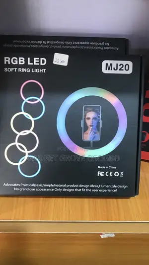 RGB Led Soft Ring Light Mj20