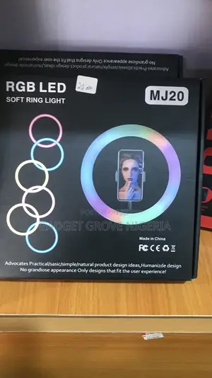 RGB Led Soft Ring Light Mj20