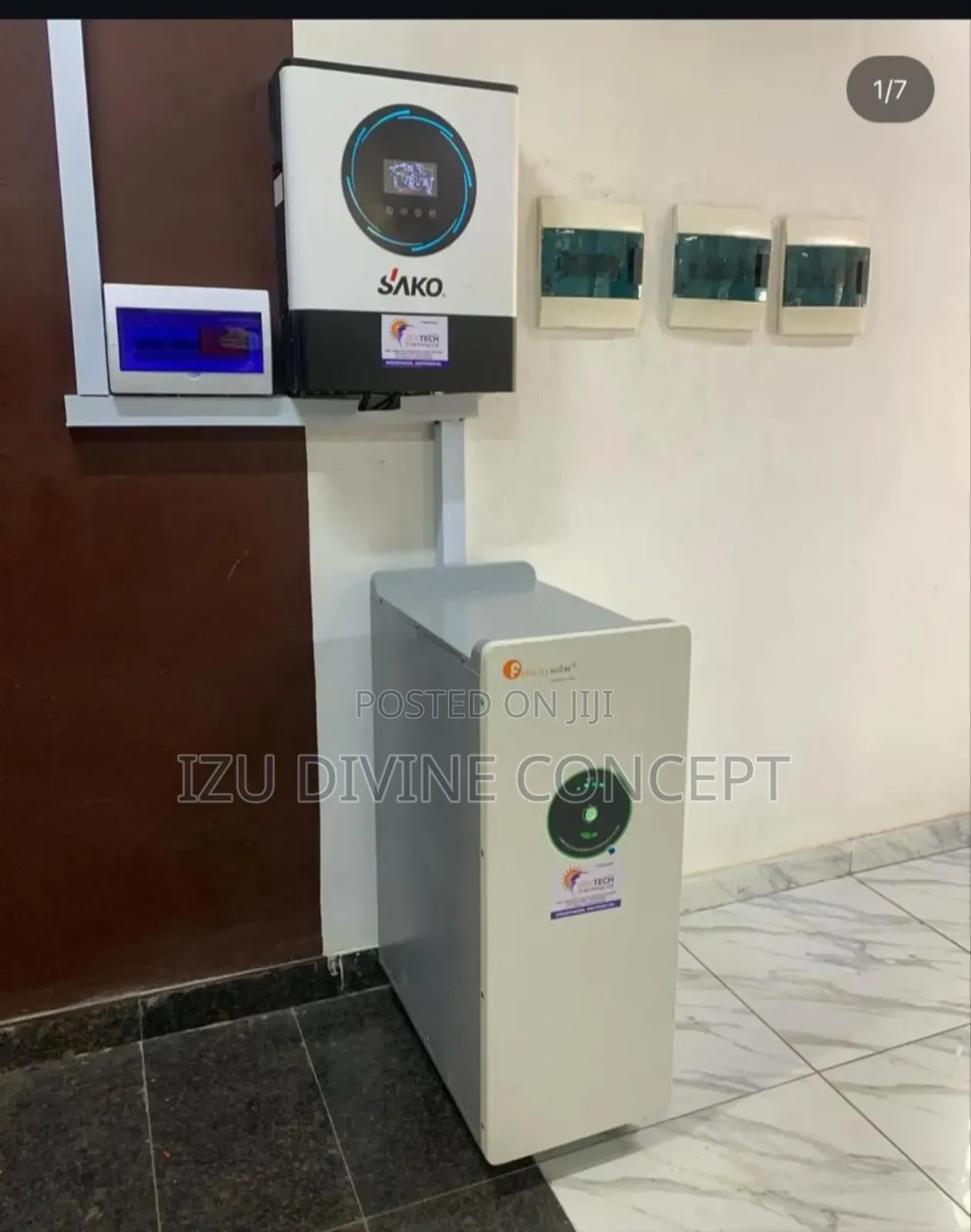 12kva Inverter Setup and 15kwh Lithium Battery Backup