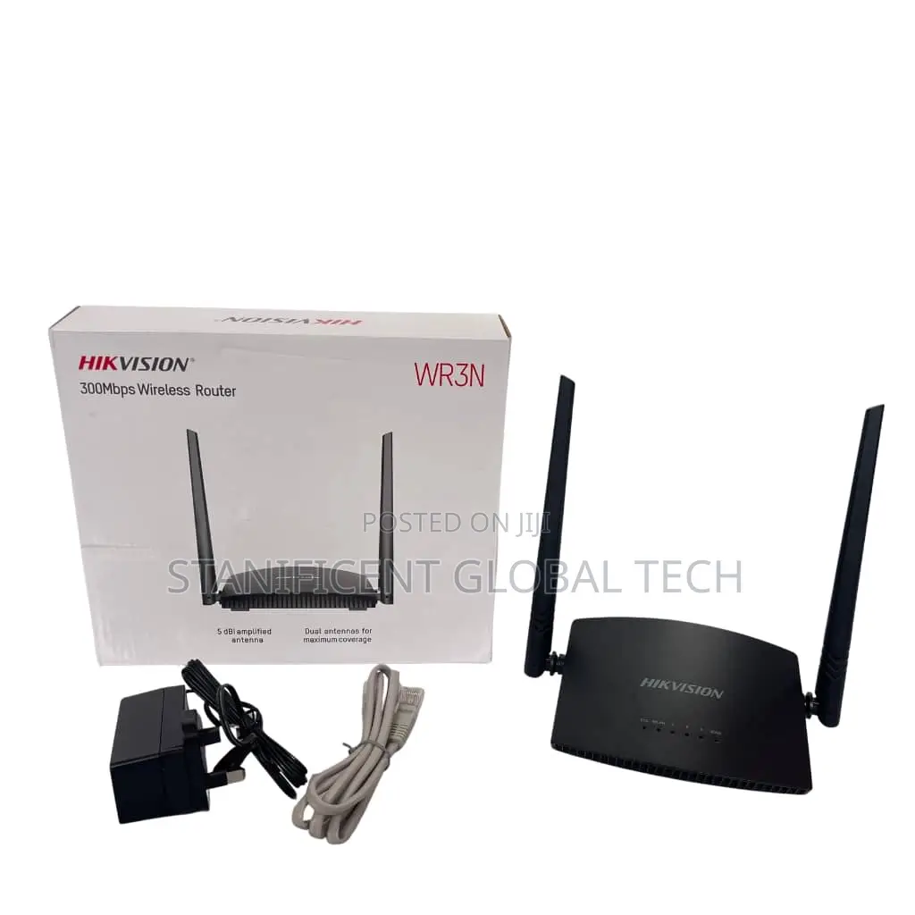 Hikvision 300mbps Wireless Mini Simless Router (Ds-3wr3n)