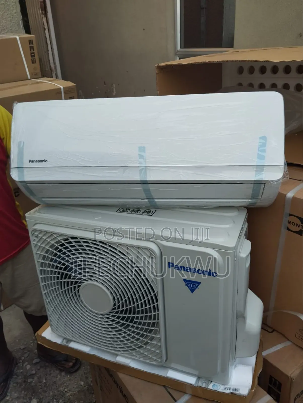 Panasonic 1 Hp R410a Air Conditioner Split Unit (100%Copper Coil)