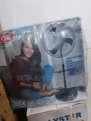 Ox 18+ Standing Fan – Durable Reliable