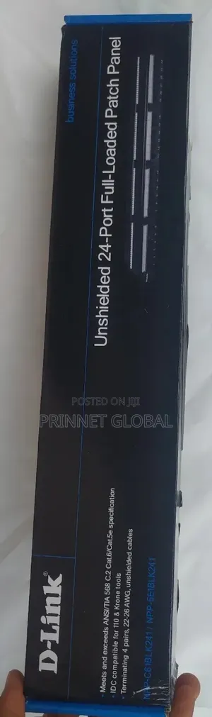 D-Link 24port Cat6 Patch Panel