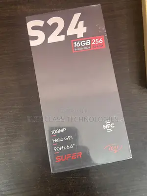 New Itel S24 256 GB Black