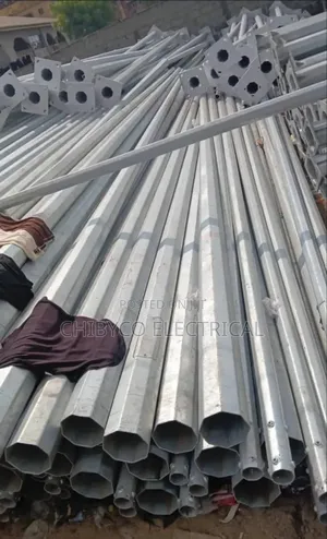 Galvanized Street Lights Pole