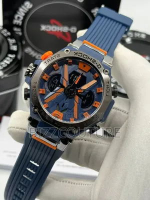 Original G-Shock Casio Blue Rubber Strap Quartz Watch