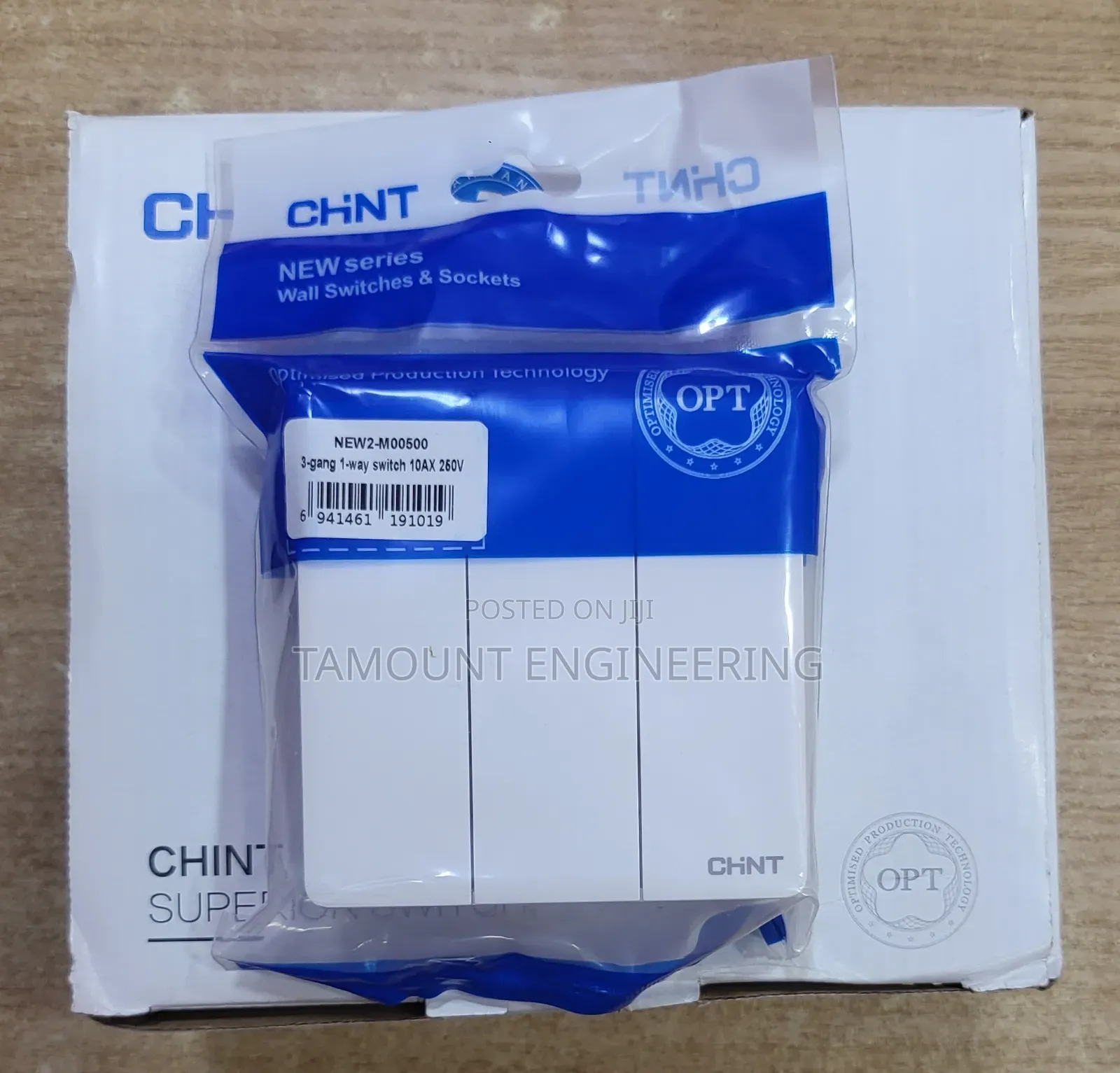 Chint 3gang Switch