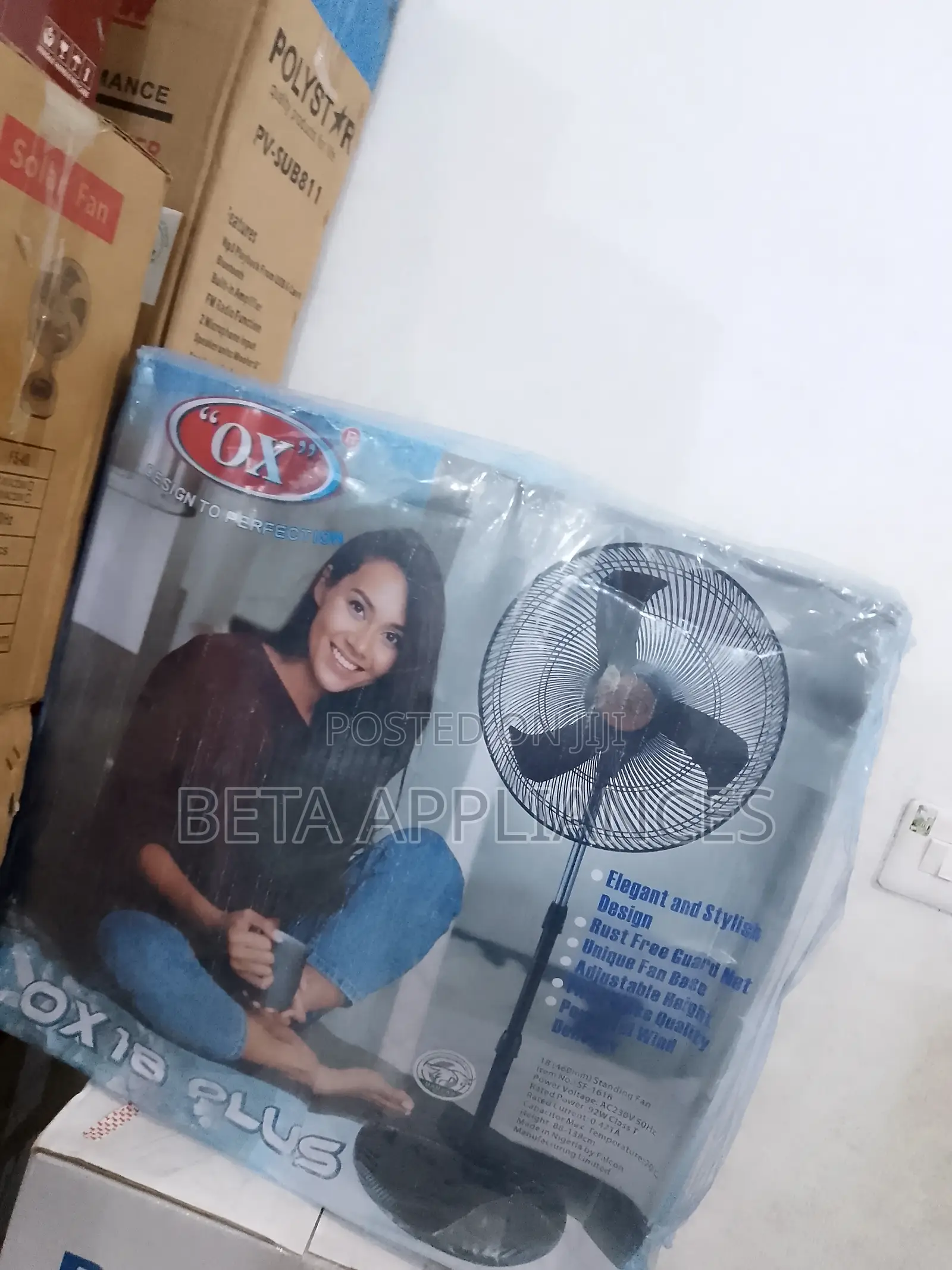 Ox 18 Plus Fan – Built for Comfort