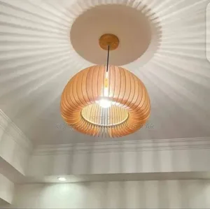 Wooden Vintage Pendant Drop Lighting