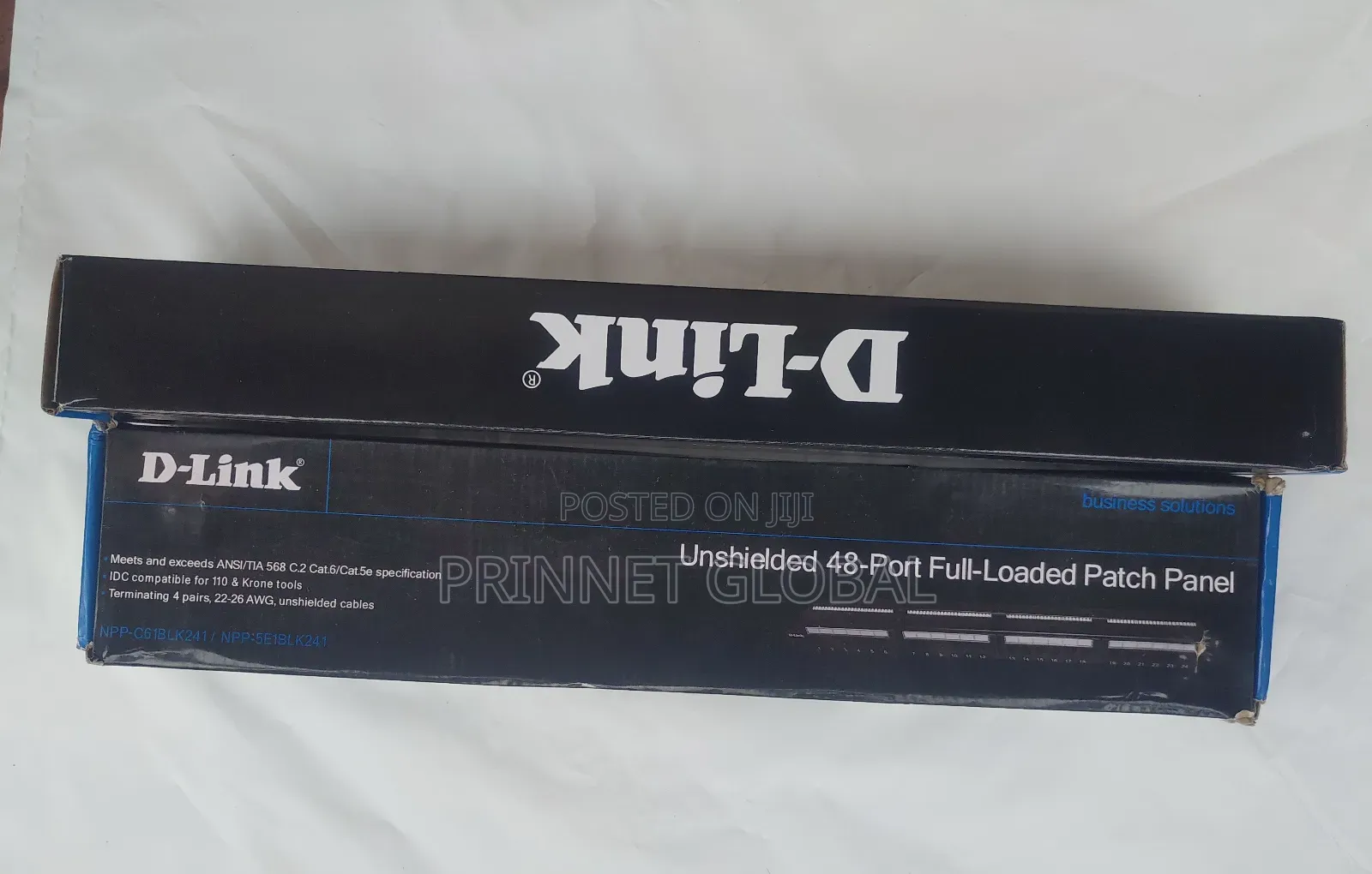 D-Link 48port Cat6 Patch Panel