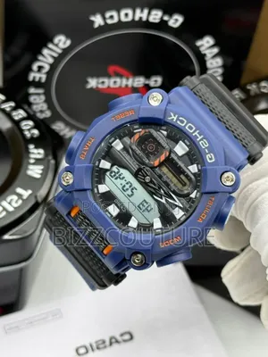 Original G-Shock Black Rubber Strap Quartz Watch