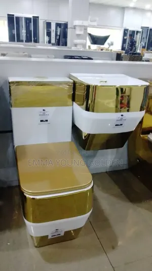 Executive Gold and White Wc