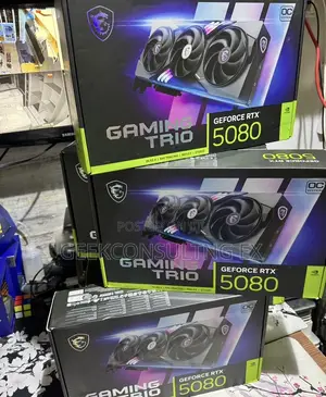 Msi Geforce RTX 5080 16g Gaming Trio Oc Graphics Card