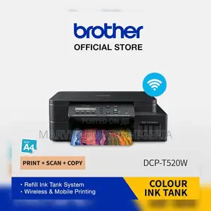 Brother Dcp-t520w Ink Benefit Multi-function Colour Ink Tank Printer