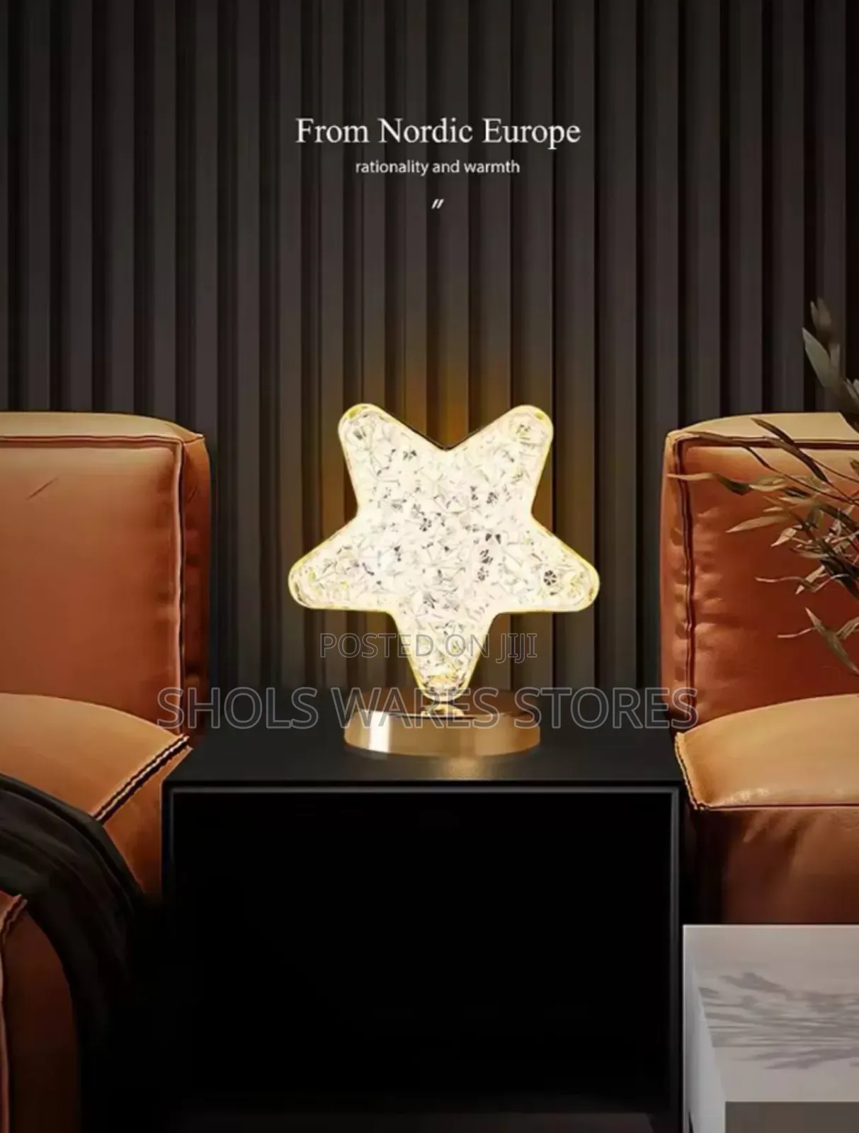 Acrylic Crystal Bedside Table Lamps