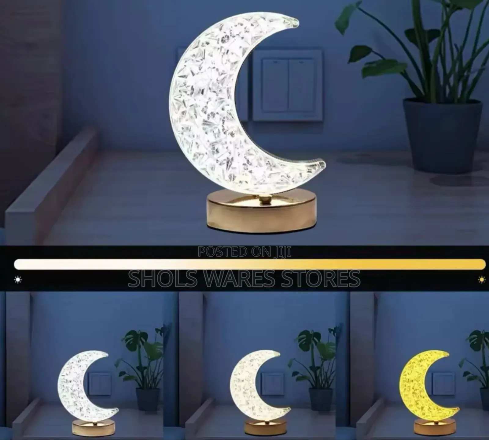 Acrylic Crystal Bedside Table Lamps