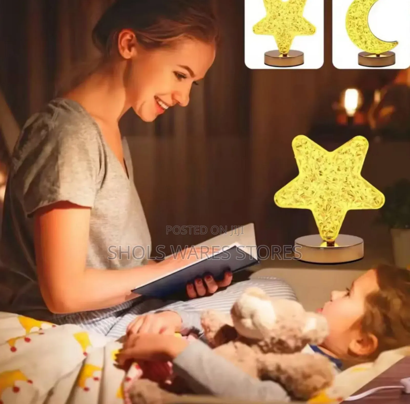 Acrylic Crystal Bedside Table Lamps