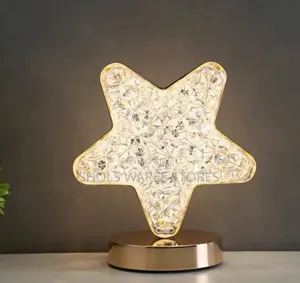 Acrylic Crystal Bedside Table Lamps