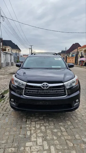 Toyota Highlander Limited V6 4x4 (3.5L 6cyl 6A) 2016 Black