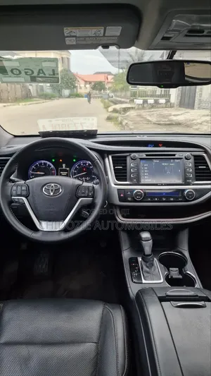 Toyota Highlander Limited V6 4x4 (3.5L 6cyl 6A) 2016 Black