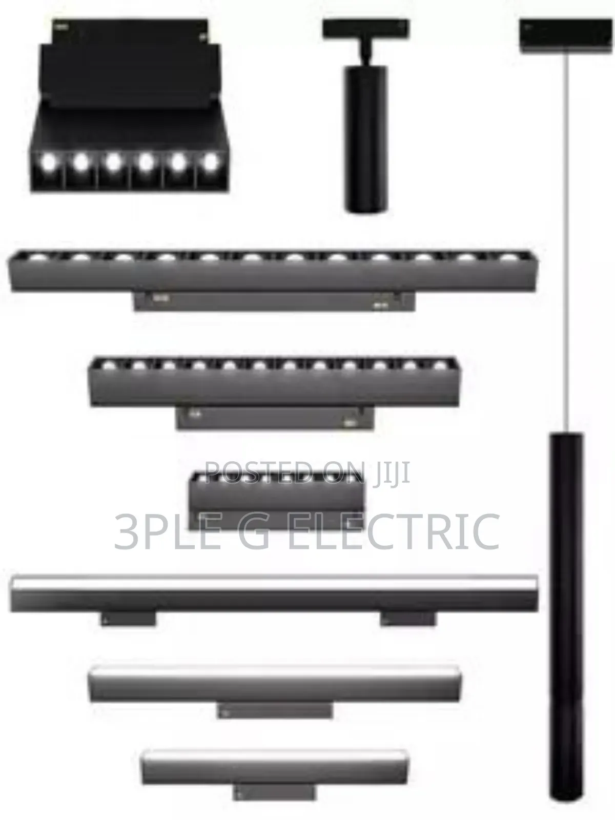 Futuristic Magnetic Track Light Accessories