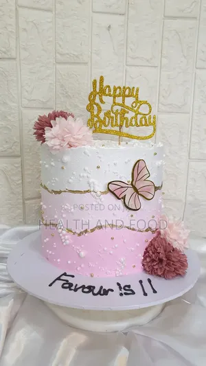8" Three Layers Cake
