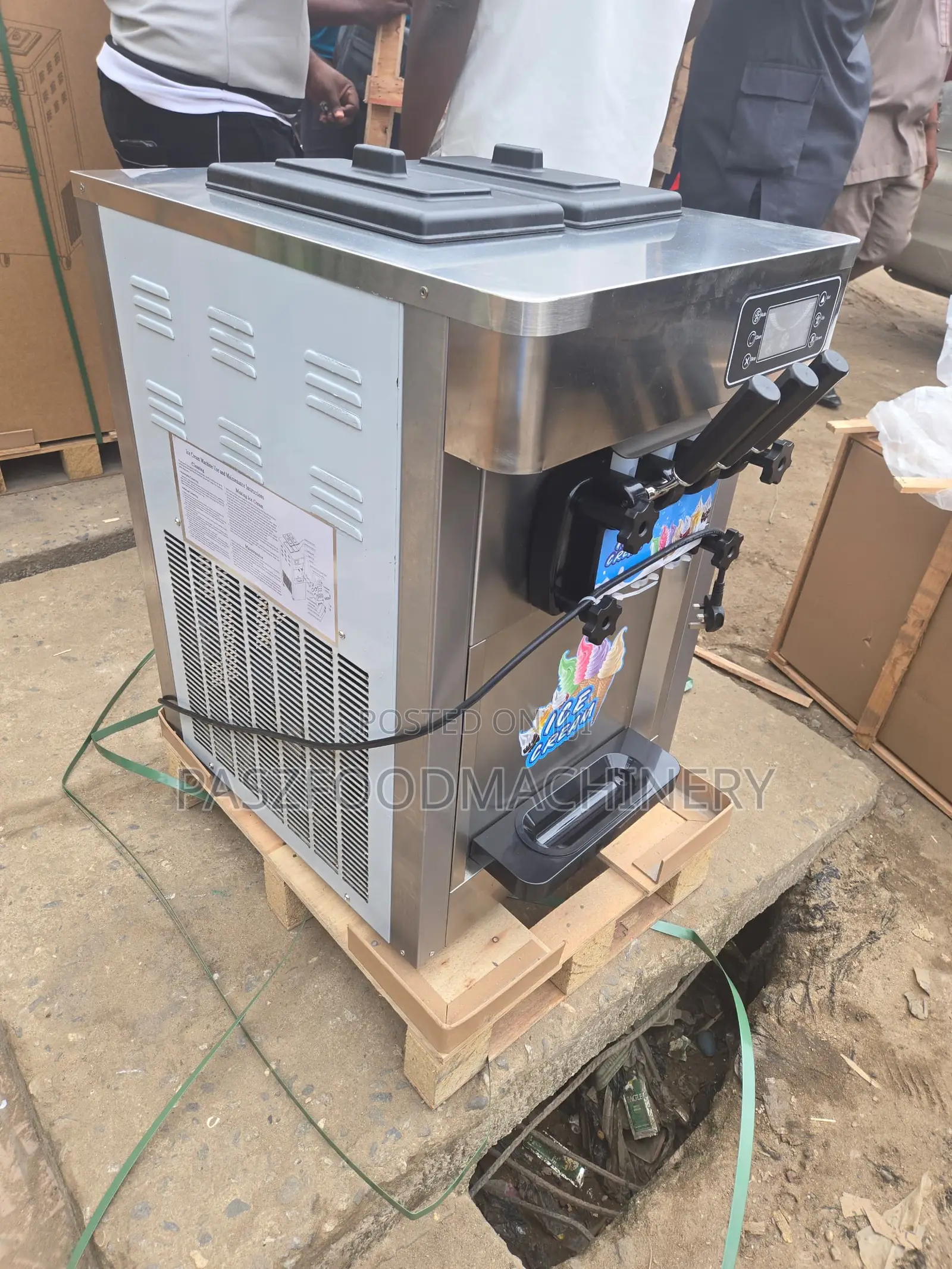 Table Soft Ice Cream Machine