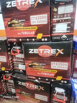 Zetrex Tubular Battery 220ah 12v India Battery