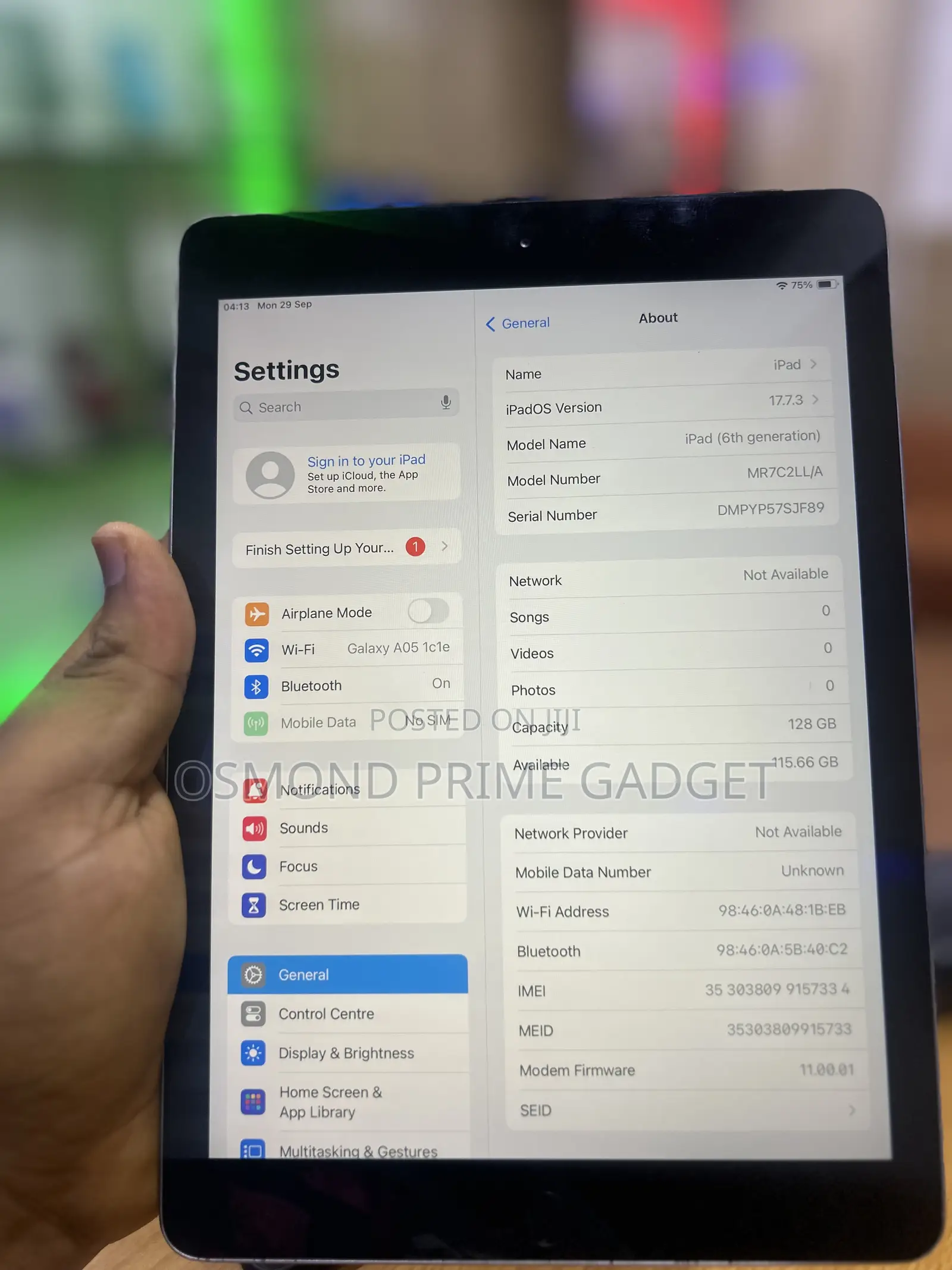 Apple iPad mini 6 128 GB Gray