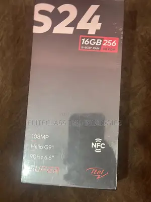 New Itel S24 256 GB Black