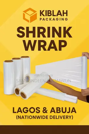 Shrink Wrap for Packaging Pallets – Available in Lagos