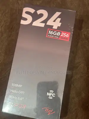 New Itel S24 256 GB Black