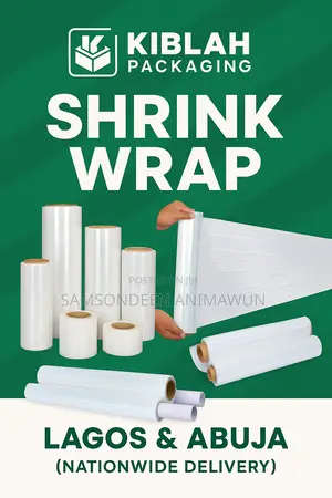 Bulk Shrink Wrap Rolls for Manufacturers Retailers in Lagos