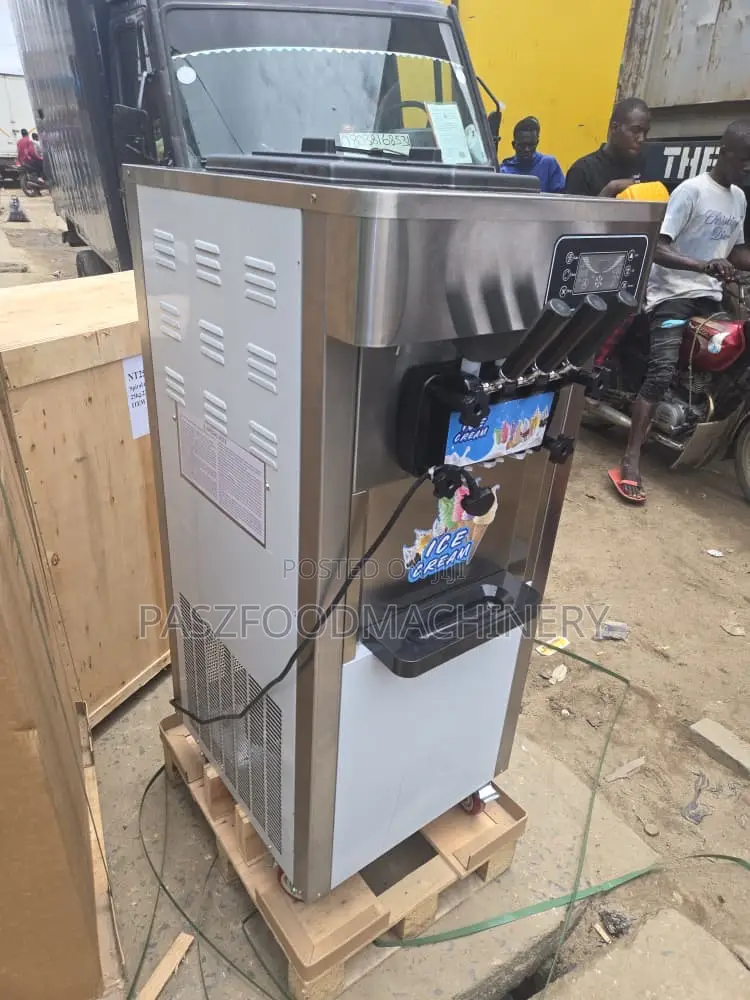 Standing Soft Ice Cream Machine