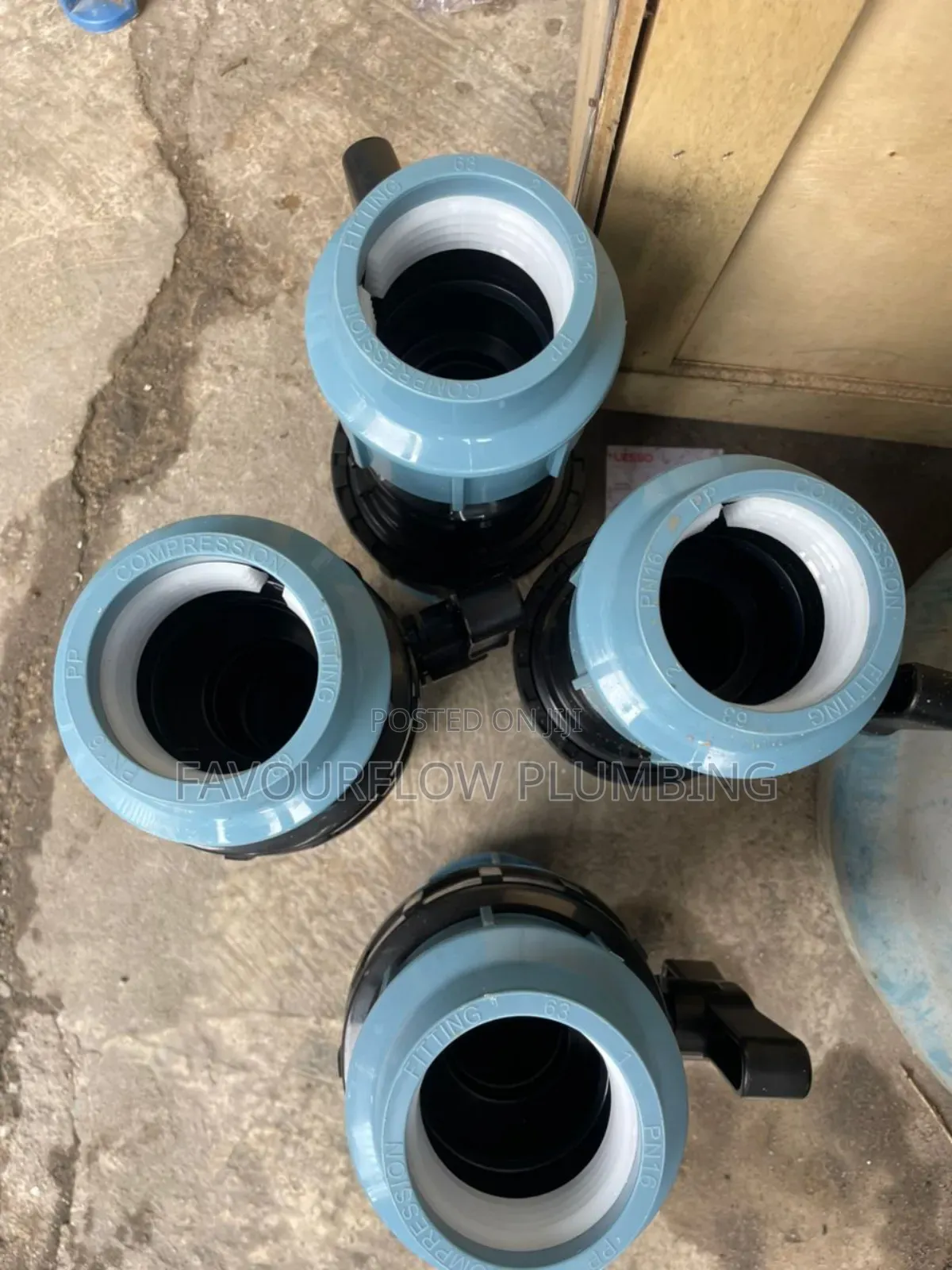 63mm Hdpe Compression/ Mechanical Valve
