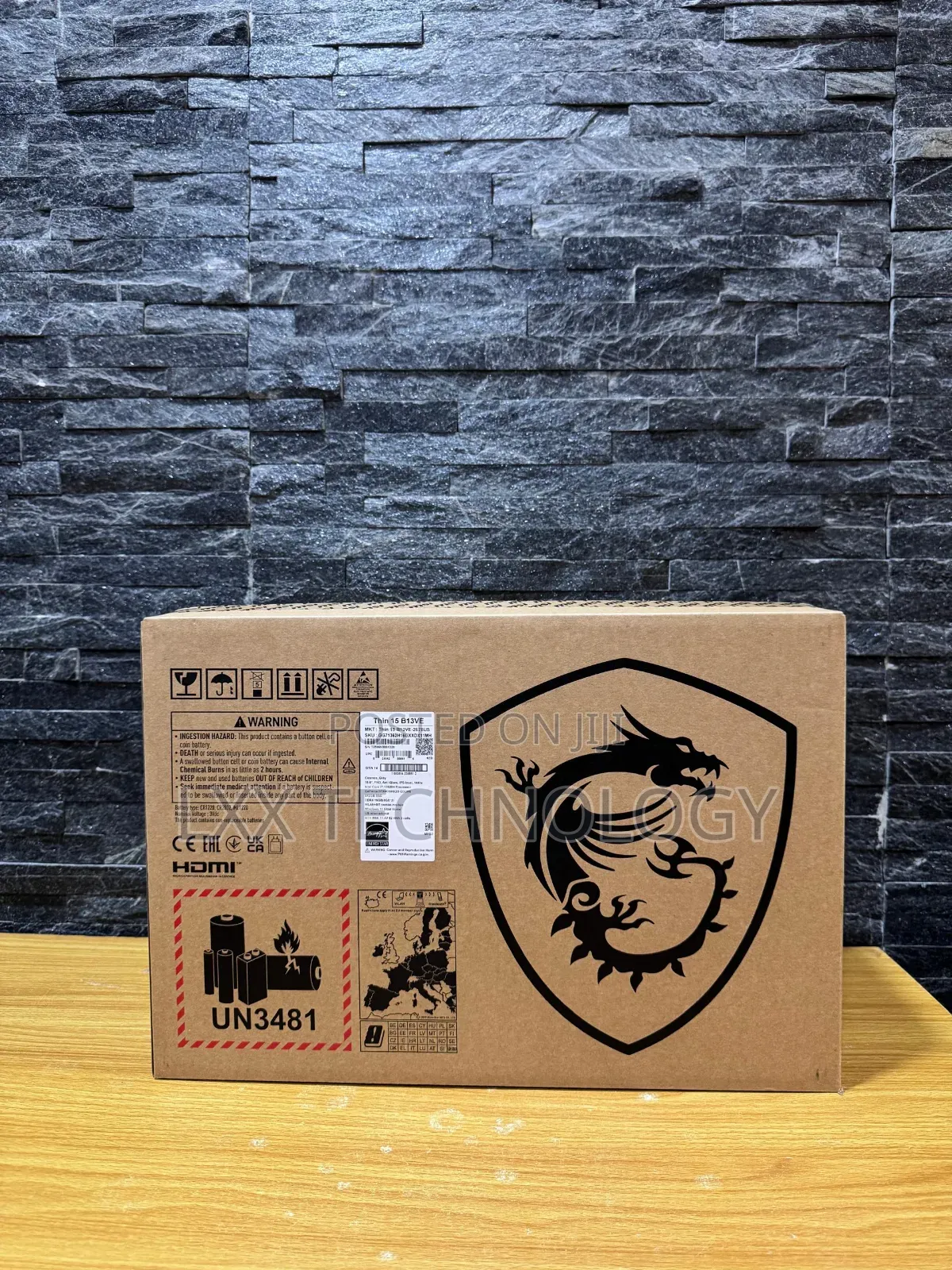New Laptop MSI 16GB Intel Core i7 SSD 512GB