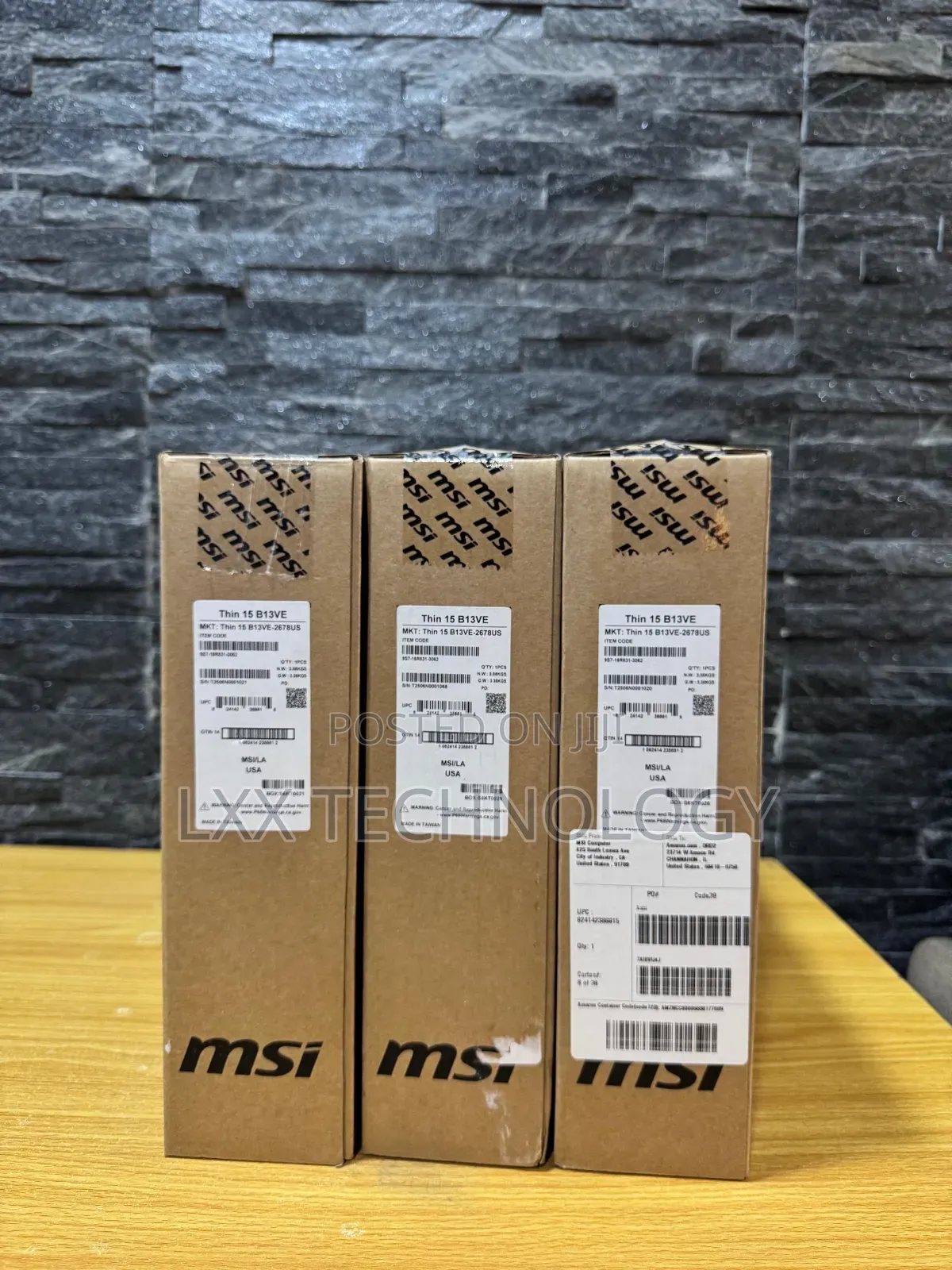 New Laptop MSI 16GB Intel Core i7 SSD 512GB