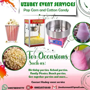 Popcorn and Cotton Candy