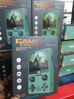 X6 Handheld Game Console 3.5 Inch Resolutionbuilt-in 10000+Game 32bit