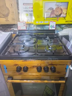 Maxi 60x60 (3+1) Wood Gas Cooker Set