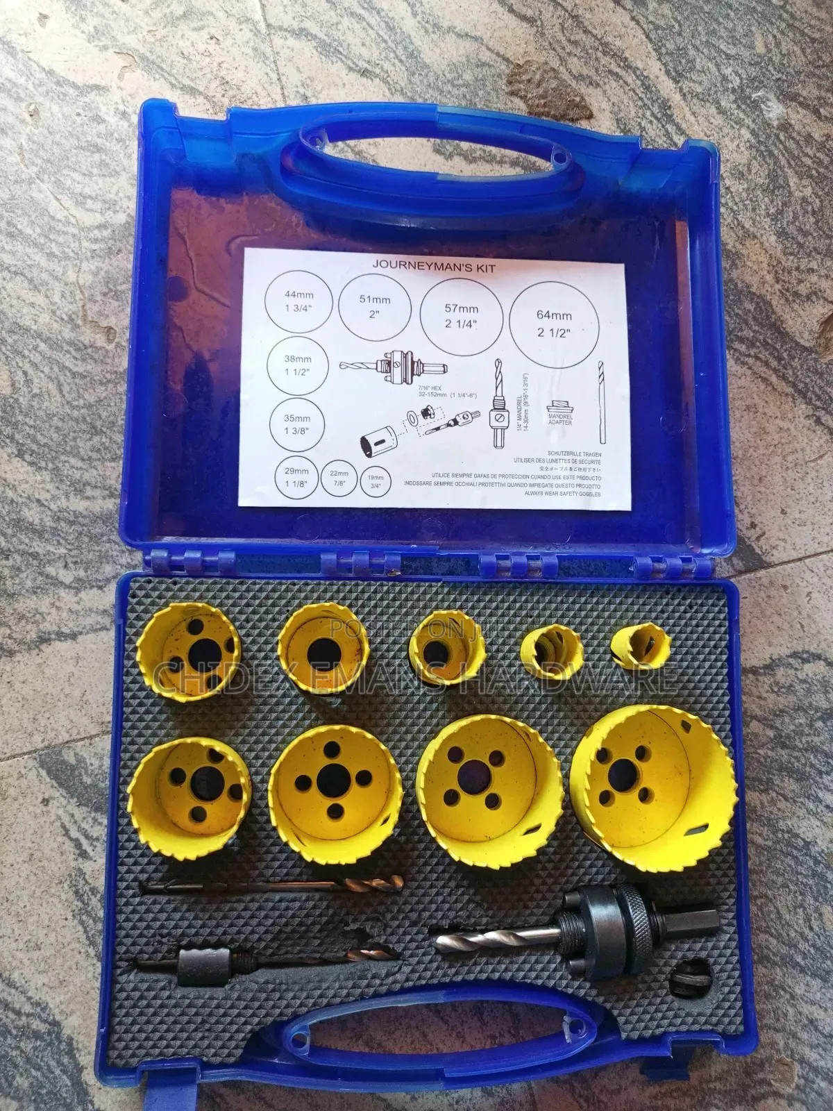 Raider Hole Saw Set